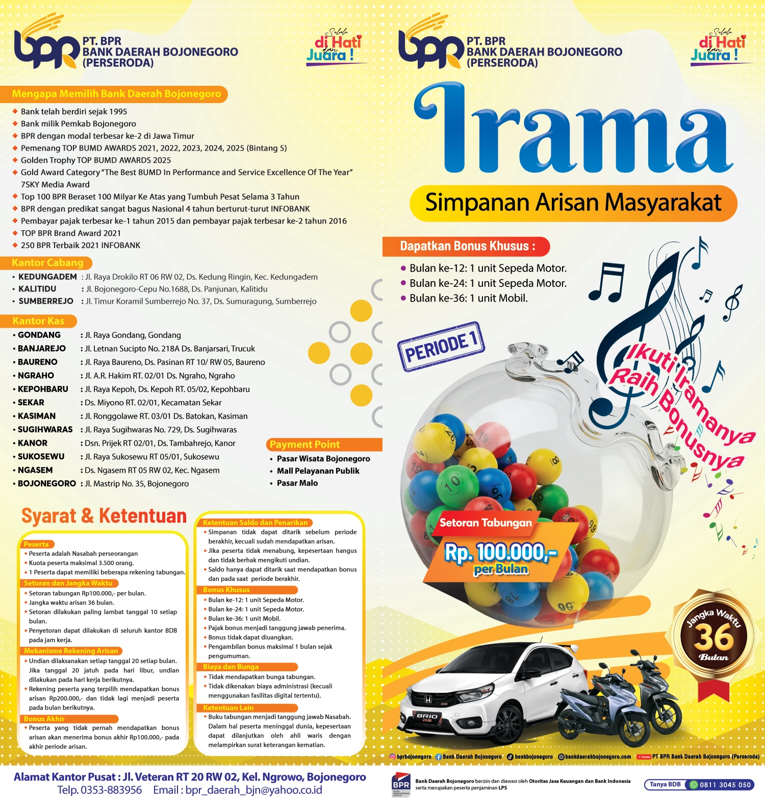 IRAMA (SIMPANAN ARISAN MASYARAKAT)