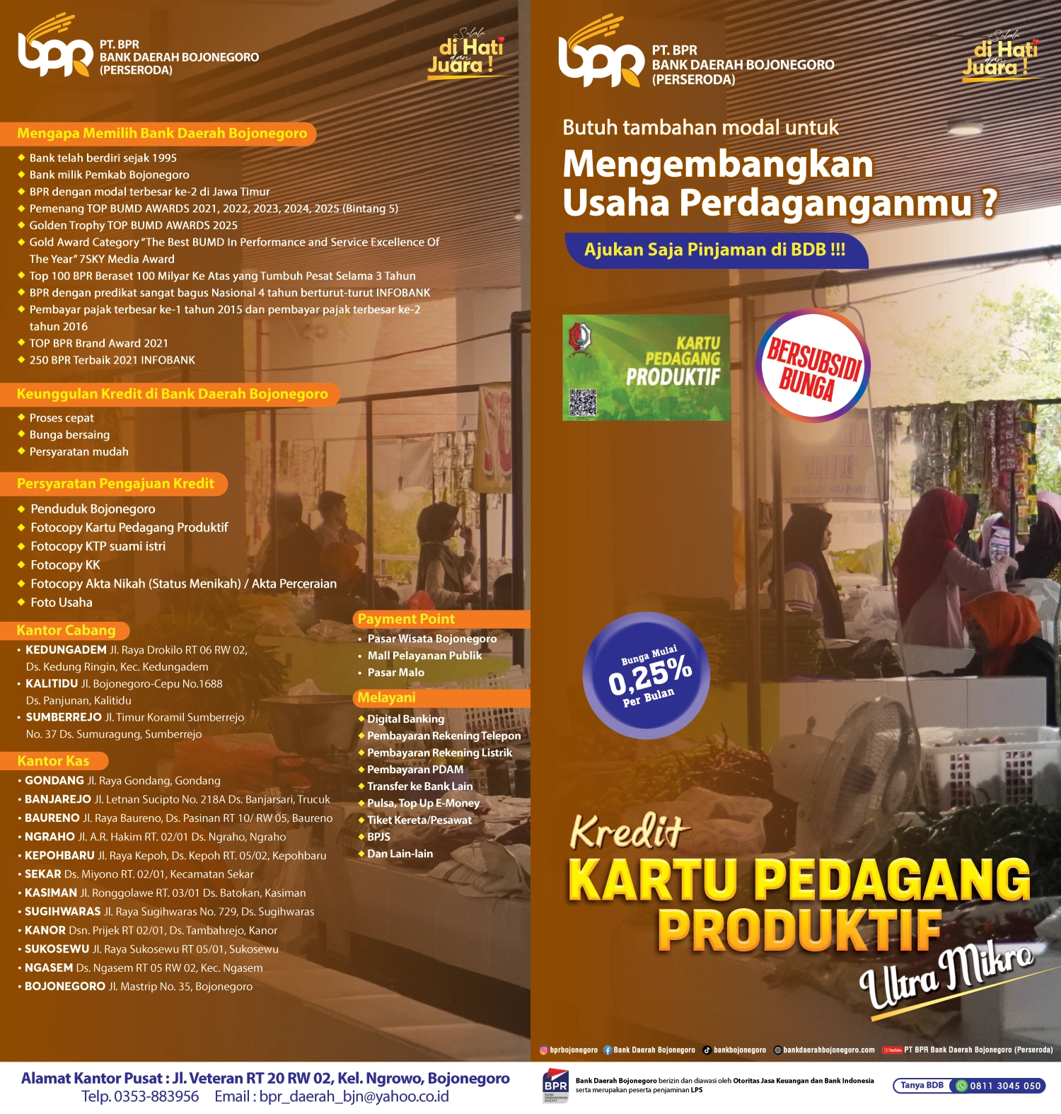 KREDIT KARTU PEDAGANG PRODUKIF ULTRA MIKRO